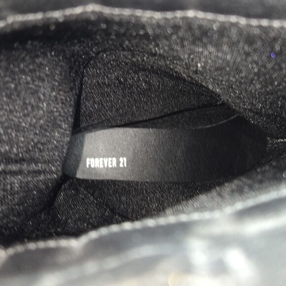 Forever 21 Womens Size 10 Western Style Crocodile Print Mid Calf Pull On Boots - Picture 6 of 9